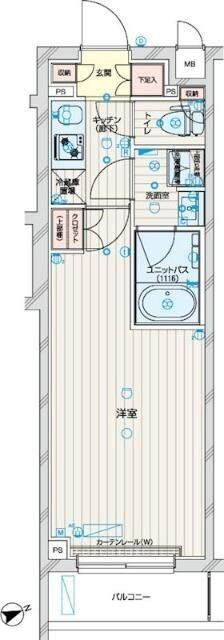神奈川県川崎市中原区上小田中３ 武蔵新城駅 1K マンション 賃貸物件詳細