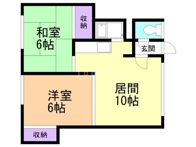 北海道旭川市南九条通２６ 2LDK アパート 賃貸物件詳細