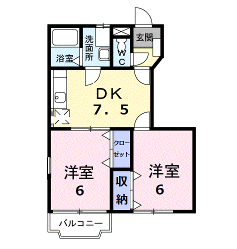 静岡県駿東郡清水町徳倉 三島広小路駅 2DK アパート 賃貸物件詳細
