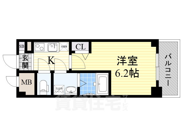 大阪府大阪市浪速区桜川４ 桜川駅 1K マンション 賃貸物件詳細