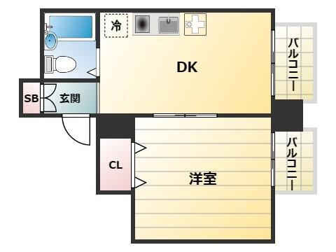 兵庫県神戸市中央区加納町２ 三ノ宮駅 1DK マンション 賃貸物件詳細