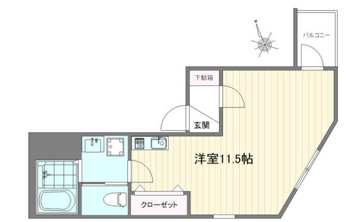 Ｍａｉｓｏｎ　Ｃｕｏｒｅ（メゾンクオーレ） 1階 ワンルーム 賃貸物件詳細