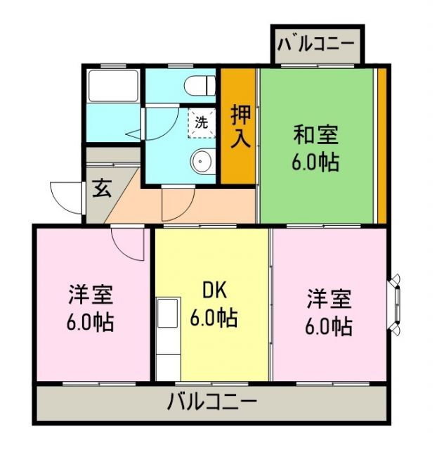 静岡県富士市岩淵 富士川駅 3DK マンション 賃貸物件詳細