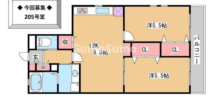 兵庫県神戸市垂水区王居殿３ 滝の茶屋駅 2LDK アパート 賃貸物件詳細