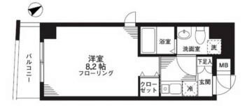 東京都千代田区九段南３ 市ヶ谷駅 1K マンション 賃貸物件詳細