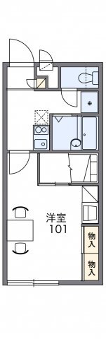 レオパレスマリンブルー 2階 1K 賃貸物件詳細