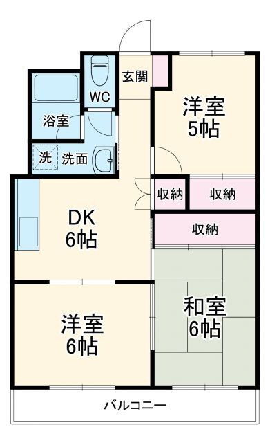 静岡県三島市谷田 三島二日町駅 3DK マンション 賃貸物件詳細