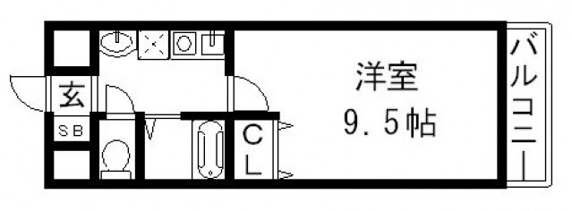 大阪府東大阪市俊徳町５ ＪＲ長瀬駅 1K マンション 賃貸物件詳細