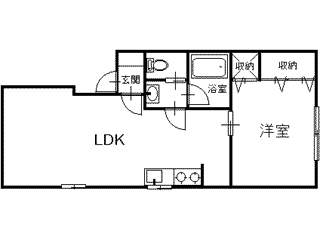 パレスアップルＢ 1階 1LDK 賃貸物件詳細