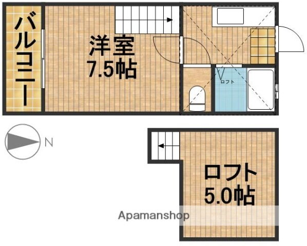 静岡県浜松市中央区上島２ 浜松駅 1K アパート 賃貸物件詳細