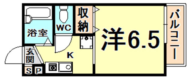 兵庫県西宮市甲子園口北町 甲子園口駅 1K アパート 賃貸物件詳細