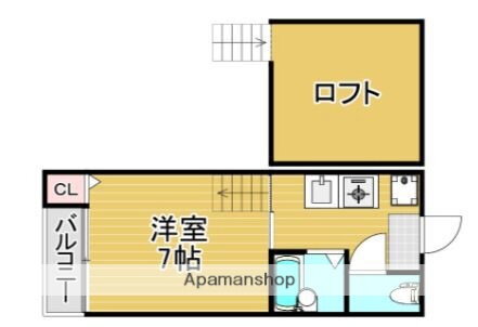 アメニティ六本松ステーション 2階 1K 賃貸物件詳細