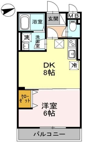 神奈川県茅ヶ崎市西久保 香川駅 1LDK アパート 賃貸物件詳細