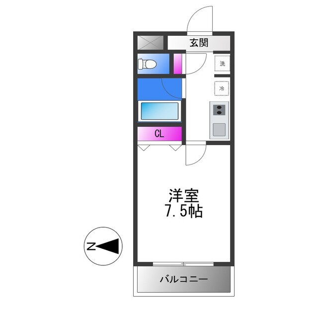 大阪府東大阪市菱江２ 荒本駅 1K マンション 賃貸物件詳細