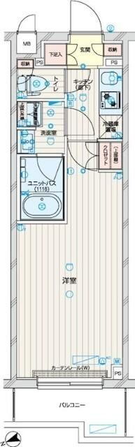 神奈川県川崎市中原区上小田中３ 武蔵新城駅 1K マンション 賃貸物件詳細
