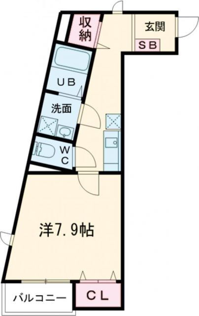 Ｔ　ｓ　Ｃｕｏｒｅ西武柳沢 3階 1K 賃貸物件詳細