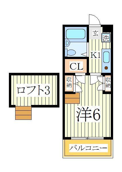 千葉県柏市今谷上町 南柏駅 1K アパート 賃貸物件詳細