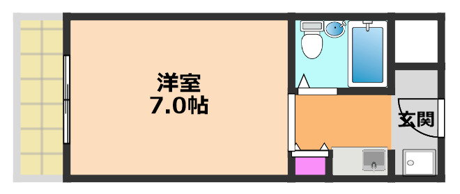 大阪府高槻市富田町６ 富田駅 1K マンション 賃貸物件詳細