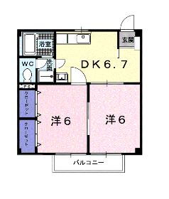 岡山県岡山市中区海吉 大多羅駅 2DK アパート 賃貸物件詳細