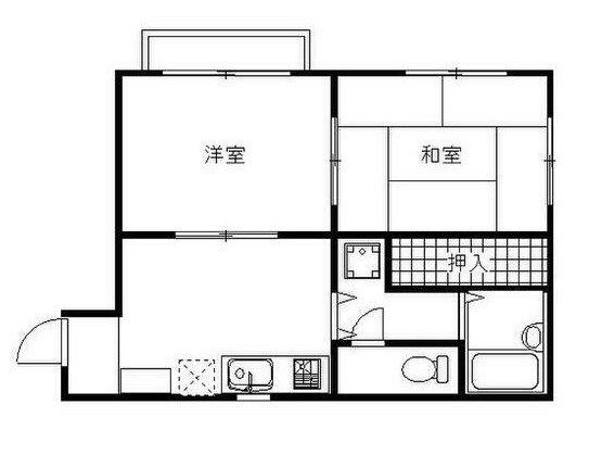 千葉県千葉市中央区末広２ 本千葉駅 2DK アパート 賃貸物件詳細