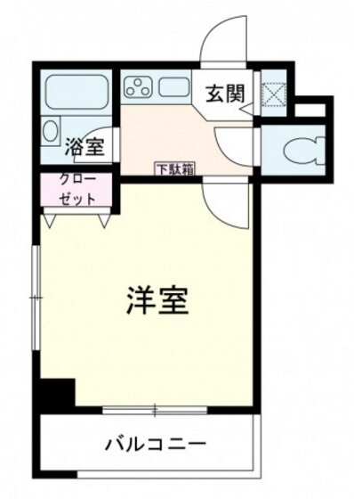 広島県広島市中区鶴見町 広島駅 1K マンション 賃貸物件詳細