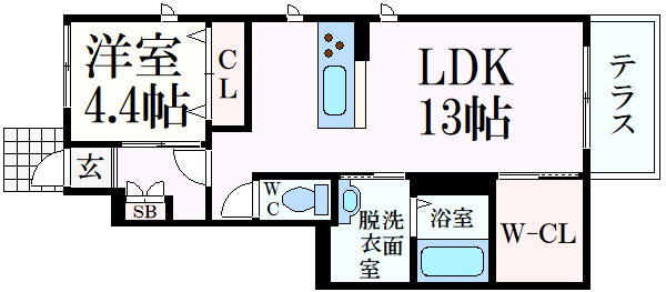 兵庫県神戸市東灘区本山北町６ 岡本駅 1LDK アパート 賃貸物件詳細
