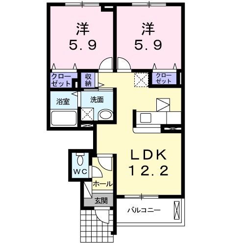 神奈川県横浜市戸塚区戸塚町 戸塚駅 2LDK アパート 賃貸物件詳細