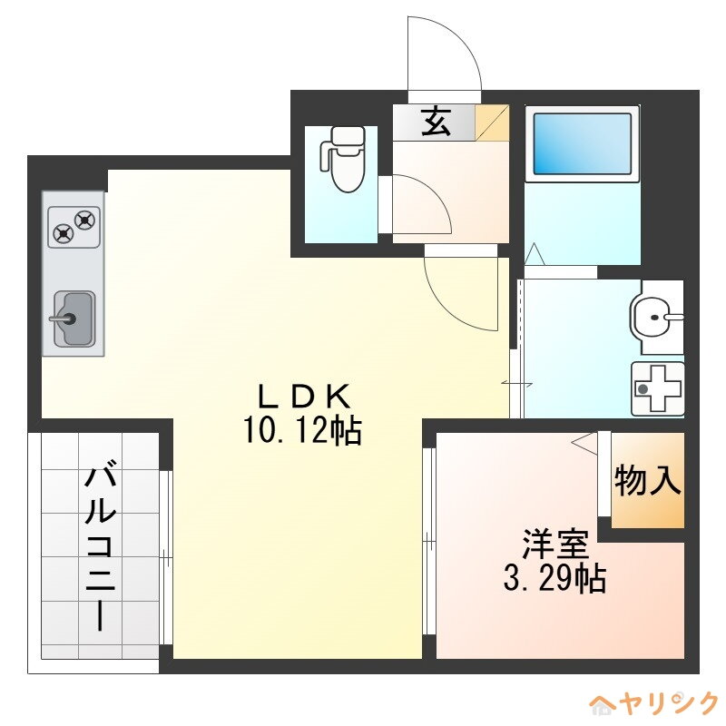 Ｊａｃｋ　ｄａｉｋｏＩＩ（ジャックダイコーツー） 2階 1LDK 賃貸物件詳細