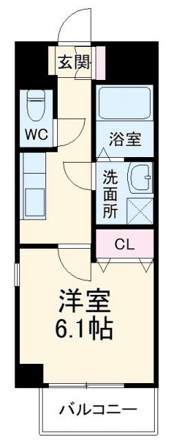 愛知県名古屋市北区田幡２ 黒川駅 1K マンション 賃貸物件詳細