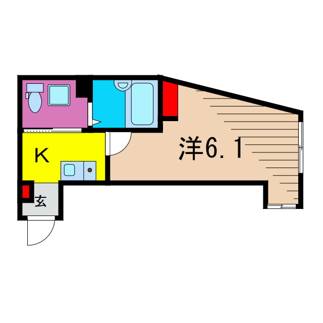 東京都葛飾区亀有４ 亀有駅 1K アパート 賃貸物件詳細