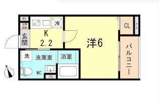兵庫県尼崎市中在家町３ 尼崎駅 1K アパート 賃貸物件詳細