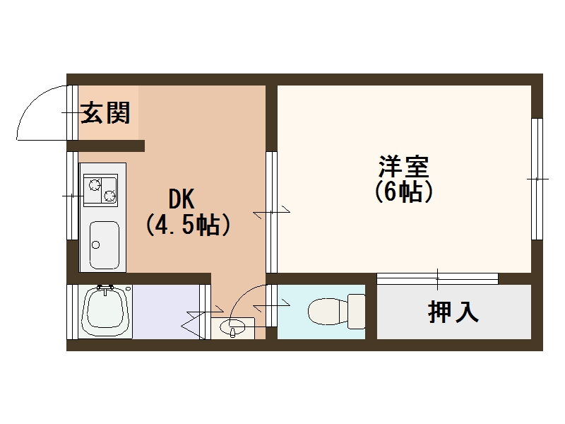 大阪府大阪市西成区南津守４ 玉出駅 1DK マンション 賃貸物件詳細