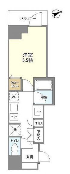 東京都品川区大井１ 大井町駅 1K マンション 賃貸物件詳細