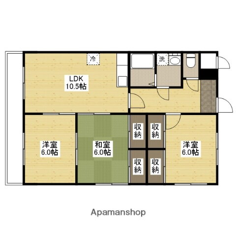 広島県広島市安佐南区大町東２ 大町駅 3LDK マンション 賃貸物件詳細