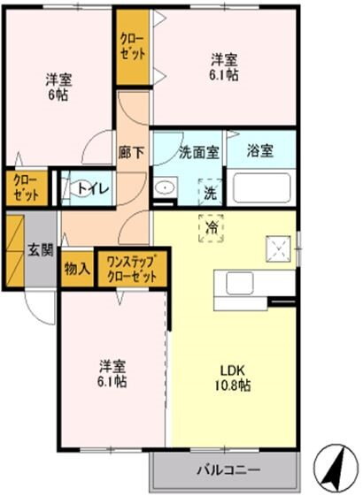 神奈川県南足柄市竹松 開成駅 3LDK アパート 賃貸物件詳細