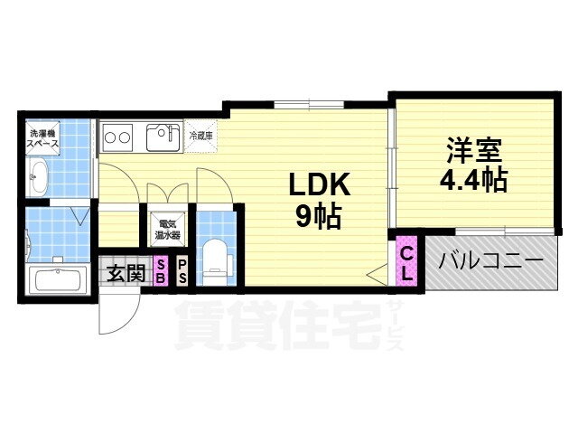 大阪府東大阪市三島２ 鴻池新田駅 1LDK アパート 賃貸物件詳細