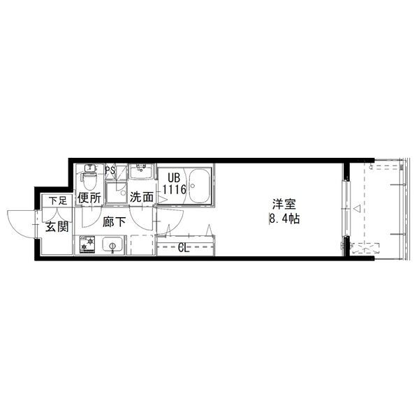 兵庫県姫路市福中町 山陽姫路駅 1K マンション 賃貸物件詳細