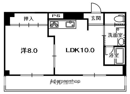 大阪府枚方市星丘１ 星ケ丘駅 1LDK マンション 賃貸物件詳細