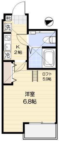 東京都葛飾区お花茶屋２ お花茶屋駅 1K アパート 賃貸物件詳細