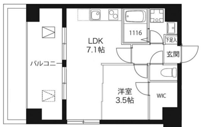神奈川県川崎市幸区中幸町３ 川崎駅 1LDK マンション 賃貸物件詳細