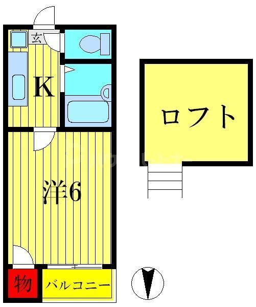 東京都葛飾区高砂５ 京成高砂駅 1K アパート 賃貸物件詳細