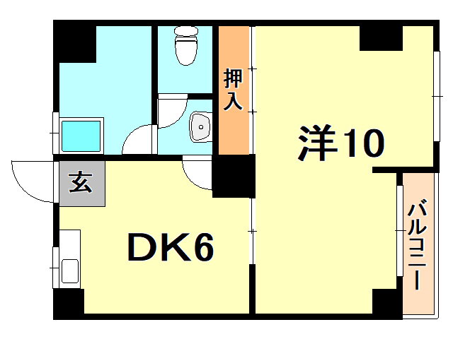 兵庫県神戸市東灘区岡本２ 摂津本山駅 1DK マンション 賃貸物件詳細