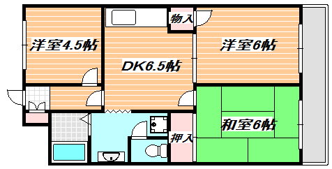 千葉県市川市宝１ 妙典駅 3DK マンション 賃貸物件詳細