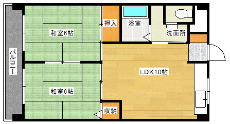 広島県広島市安佐南区山本３ 下祇園駅 2LDK アパート 賃貸物件詳細
