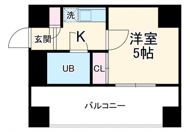パルテノンリンデン 4階 1K 賃貸物件詳細