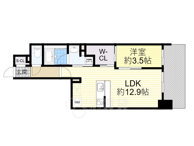 大阪府大阪市淀川区宮原１ 新大阪駅 1LDK マンション 賃貸物件詳細