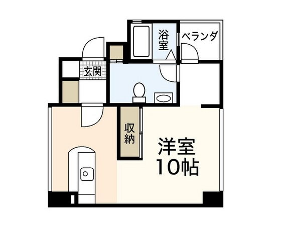 広島県広島市中区富士見町 中電前駅 ワンルーム マンション 賃貸物件詳細
