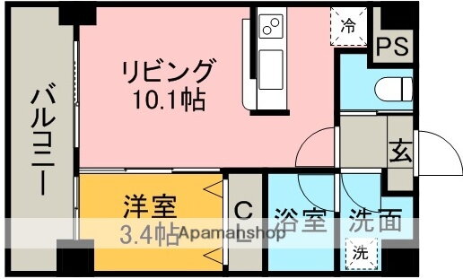 愛知県名古屋市昭和区阿由知通２ 吹上駅 1LDK マンション 賃貸物件詳細