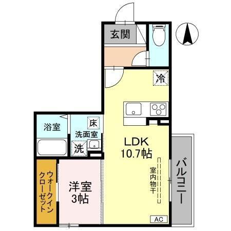 富山県富山市堀川小泉町１ 小泉町駅 1LDK アパート 賃貸物件詳細