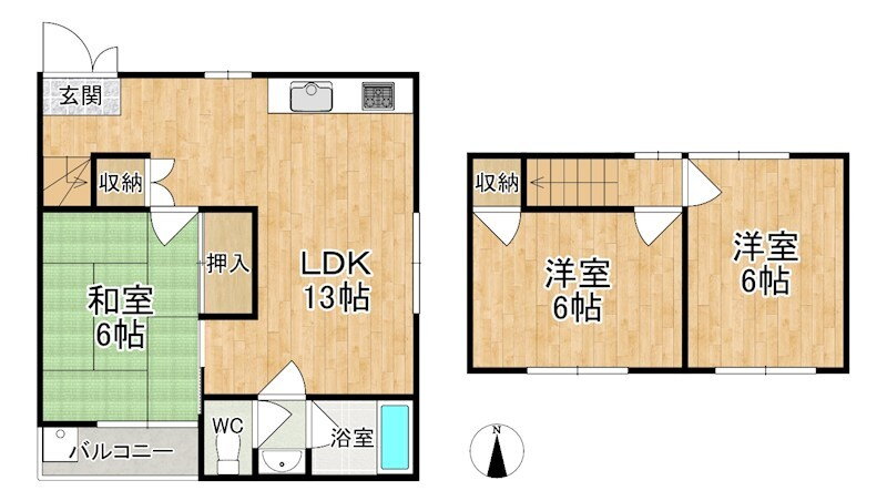 奈良県奈良市法蓮町 近鉄奈良駅 3LDK 一戸建て 賃貸物件詳細